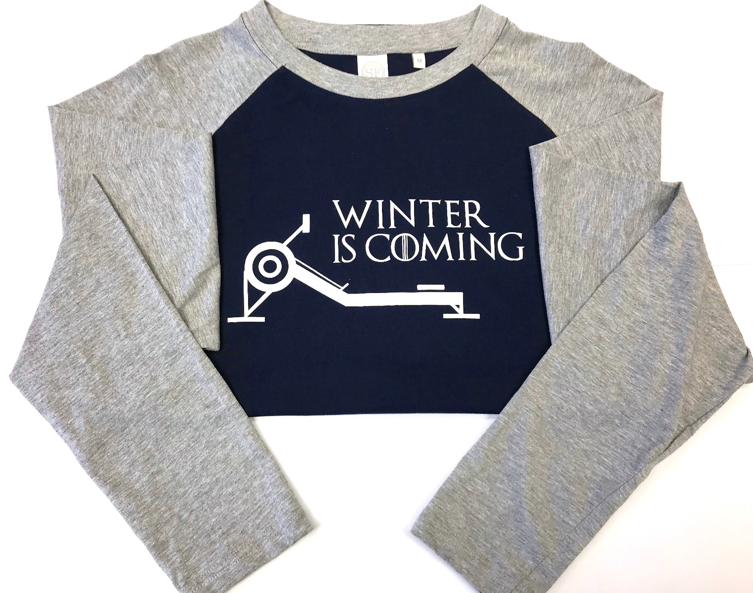 Winter is Coming Long-sleeve Baseball Top women